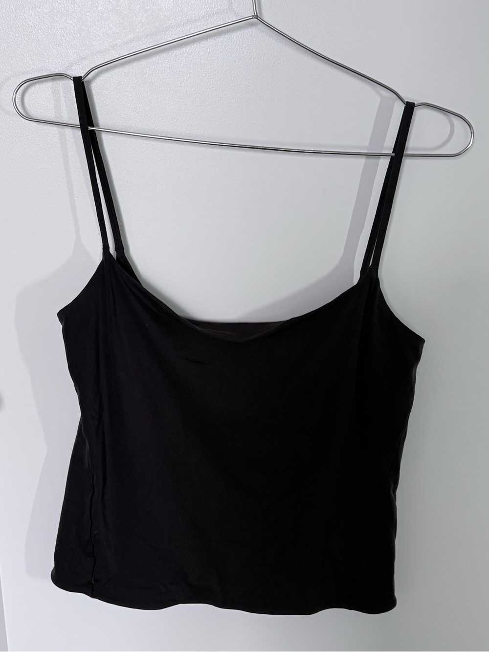 Lululemon Wundermost Ultra-Soft Nulu Spaghetti-Strap Cami Tank Top Black size XL
